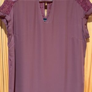 Fortune & Ivy  Lace Sleeve Blouse